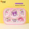 WUHE Melody & Kuromi Kids Melamine Dinnerware Set