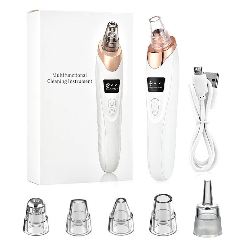 Electric Vacuum Suction Blackhead Remover Facial Pore Cleaner Comedone Spot Acne Pimple Blackhead Extractor USB Rechargeable