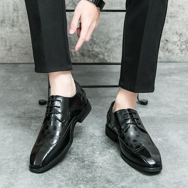 Leather Shoes Formal Personality Design Tenis Men De Hombre Moccasins Tenis Caballero Designer Sneakers Dress