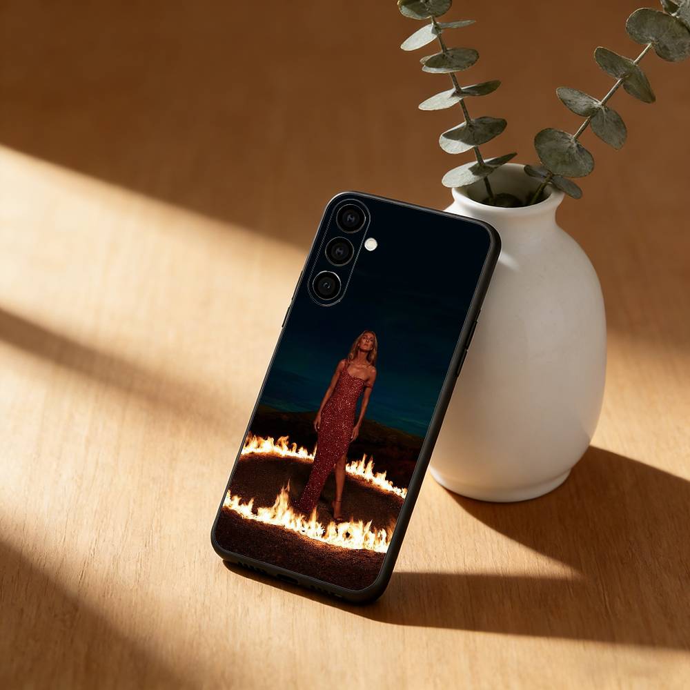 Celine Dion  Phone Case For Samsung GalaxyA13,21s,22,31,32,52,53,71,72,73,Soft Black Cover