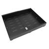 Expandable Pull Out Cabinet Organizer Adhesive Kitchen Carbon Steel Metal Slide Out Drawers Black