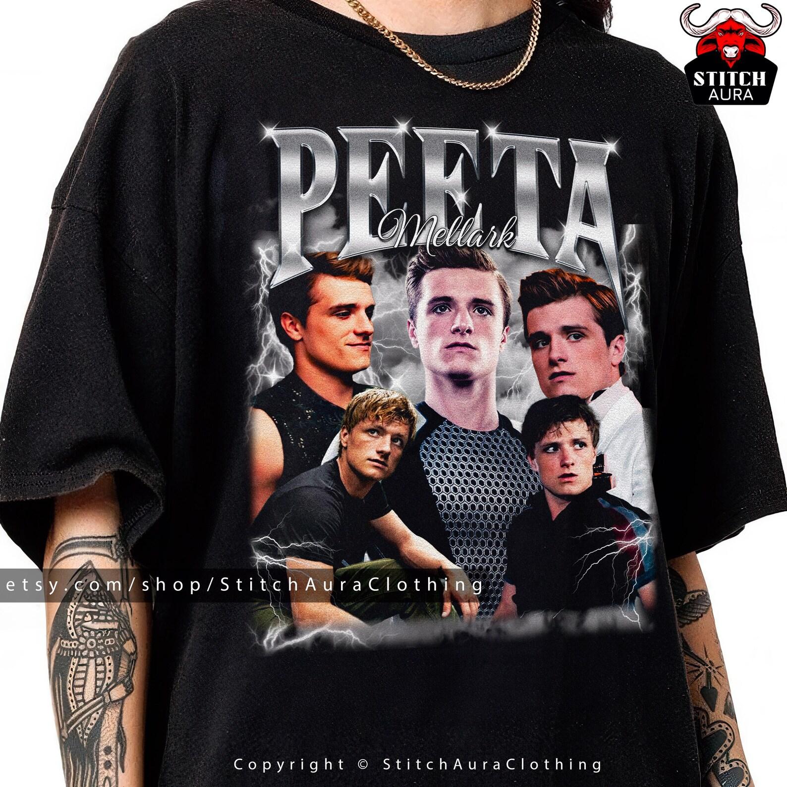 Peeta Melark Bootleg Shirt Gift For Fans,Vintage Peeta Mellark Tee For Woman,Retro 90s Sweater Merch,Peeta Mellark Homage Tshirt For Man 2XL