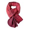 New Autumn and Winter British Style Pattern Imitation Cashmere Warm Scarf Women's Overlock Double Sided Shawl