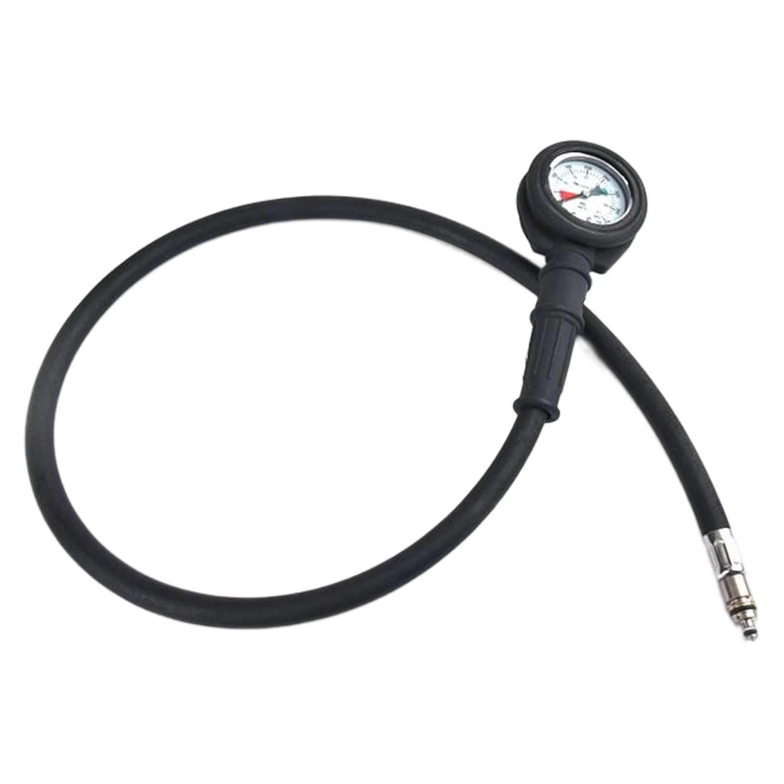

Professional Submersible Scuba Diving Pressure Gauge 0-400 Bar Consoles Dive Equipment Accessories for Air Respirator