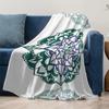 Boho Floral Mandala Blanket Aesthetic Throw Blanket Soft Fleece Throw Decorative Throw Blanket for Sofa Bed Couch Living Room Be