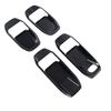 4pcs Inner Door Handle Bowl Cover Trim Set Interior Door Bowl Panel Protector Sticker Replacement for JL JLU 2018-2025