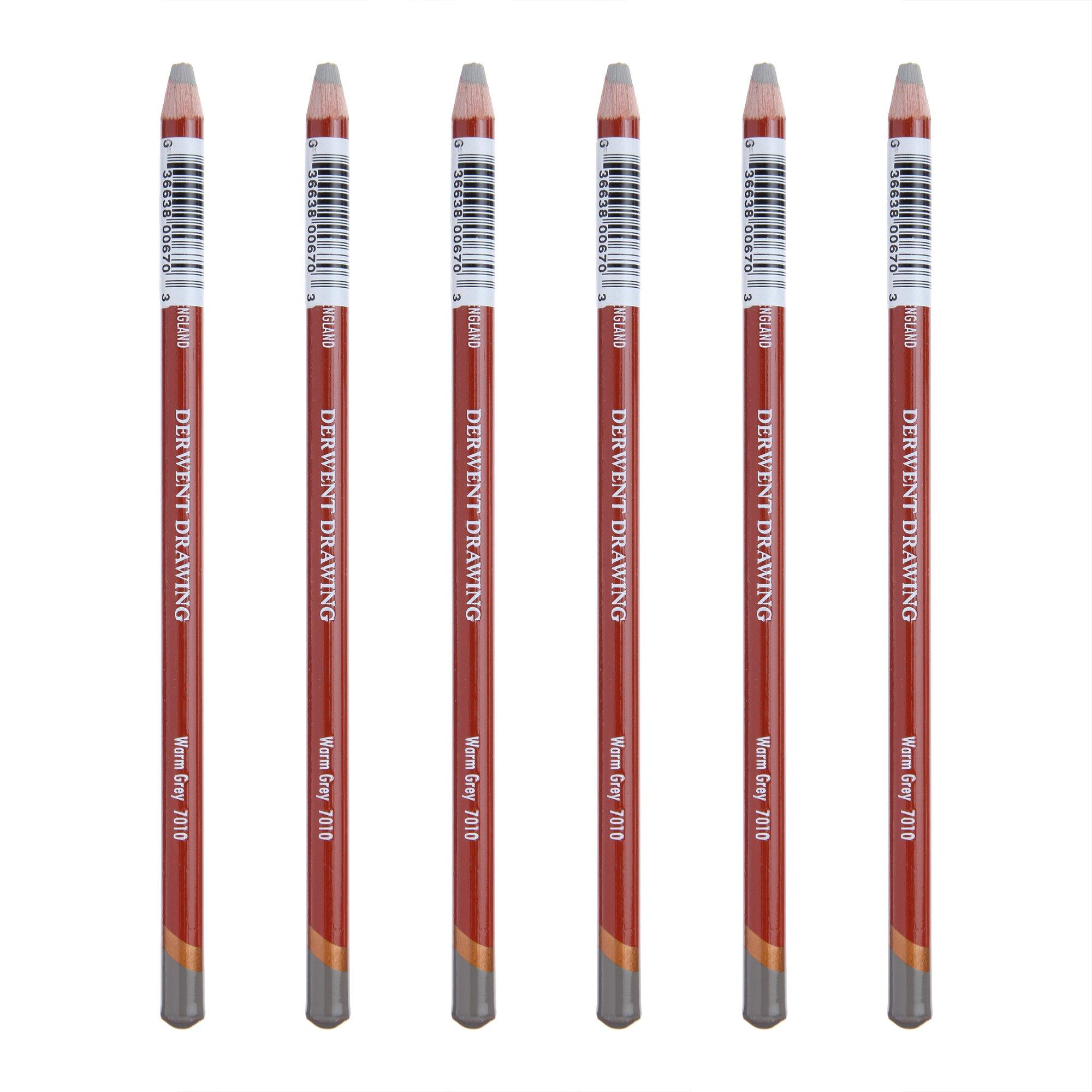 

Derwent Colored Warm Case of 0700690 Pencils, Grey, 7010, 6,