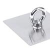 2Pcs Stainless Steel Ceiling Hooks Heavy Duty Adhesive Hooks No Drill Hanging Hooks For Lanterns Plants Hammocks