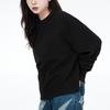 PUMA Sweatshirts Women's Black Crew Neck Moderate Regular 531929-01