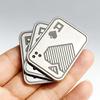 Zinc Zinc Alloy Fidget Slider Toy Metal Finger Spinne Toy Pocket Game Magnetic Fidget Slider  Kids Gifts
