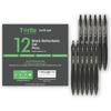 Turtle Swift Gel Pens – Retractable Gel Pens with Black Ink, 0.7mm Medium Point Ballpoint Pens for Writing, Journaling, Note-Taking –