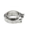 Universal 2Inch 2.5Inch 3Inch 3.5Inch 4Inch Stainless Steel V-Band Turbo Pipe Exhaust Clamp Vband