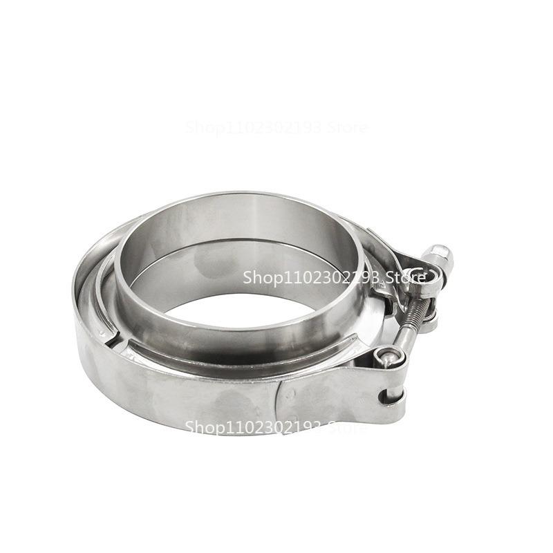 Universal 2Inch 2.5Inch 3Inch 3.5Inch 4Inch Stainless Steel V-Band Turbo Pipe Exhaust Clamp Vband