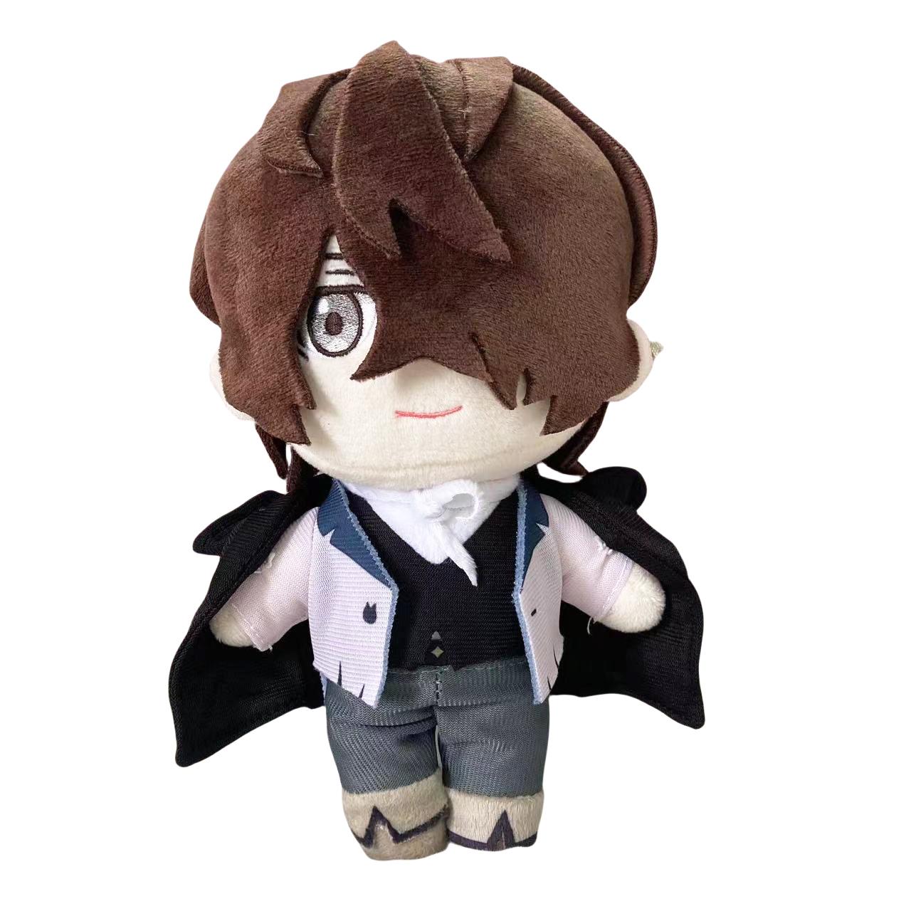 Dazai Osamu Nakahara Chuuya Pluche Pop Speelgoed Anime Fyodor Edgar Allan Poe Gogol Doppo Kyouka Edogawa Rampo Oda Sakunosuke Fan Cadeau black