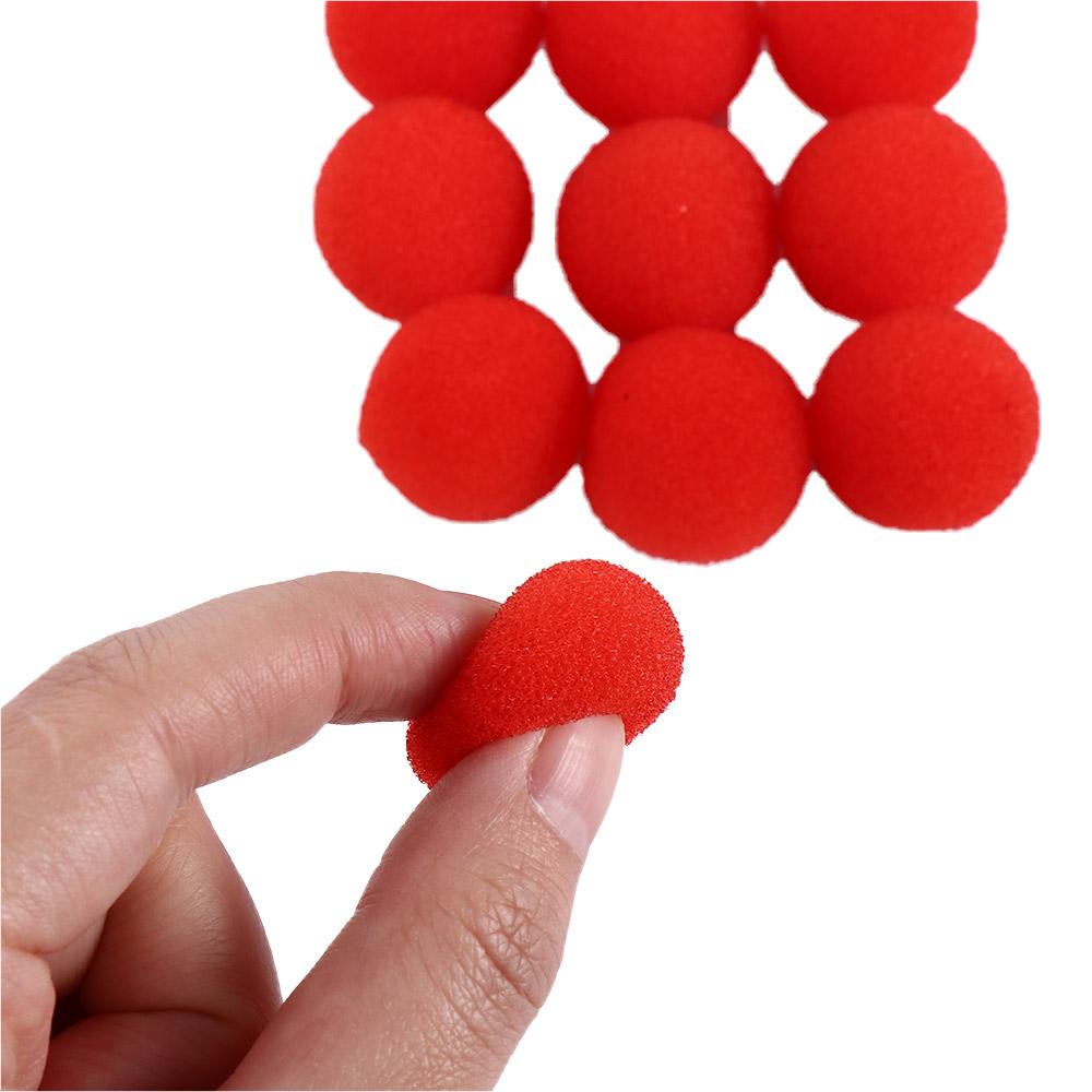 Close-Up Magic Circular Large Sponges Red Finger Sponge Ball Magic Sponge Ball Magic Tricks