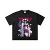 260 GSM Double Yarn 32 Count 100% Cotton One Piece V56 Miss AllSunday Print Unisex Heavy Cotton T Shirt