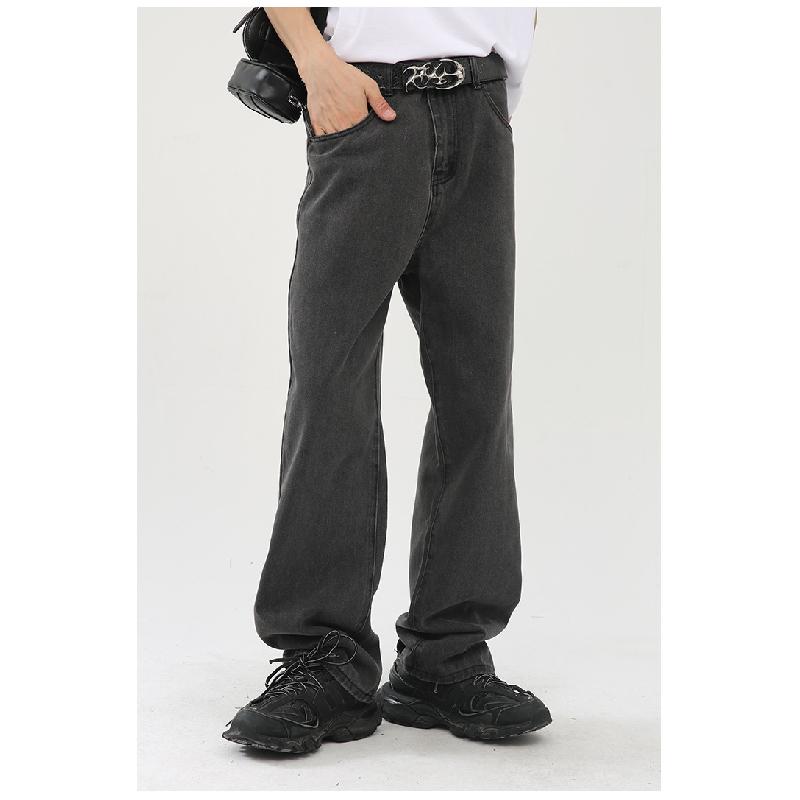 New loose-fitting Korean-style versatile slimming ins straight wide-leg pants for men, trendy casual trousers