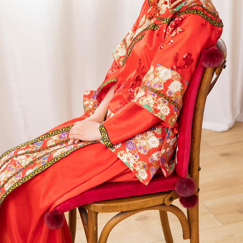 Happy Doll Wedding Throws, Wedding Scene Interactive Little Doll Wedding Room Decoration Cushion Bedroom Bedside Pillow