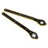 1 Pcs Car Jack Labor-saving Wrench Extended Rocker Type Car Tire Changing Tool Set Ratchet Wheel Gold Jack Accessory