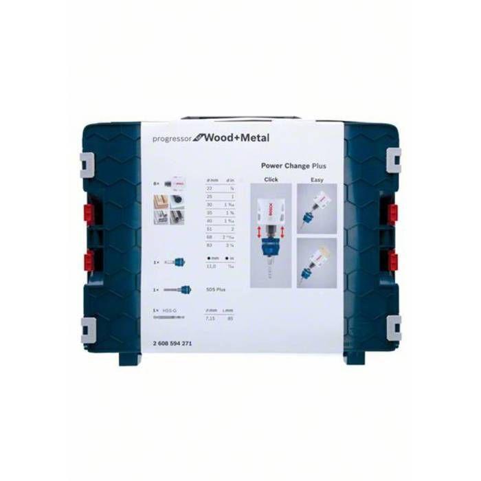 Coffret L-BOXX - BOSCH - 2608594271 - 11 Pièces - HSS Bimétal - Adaptateur Power Change