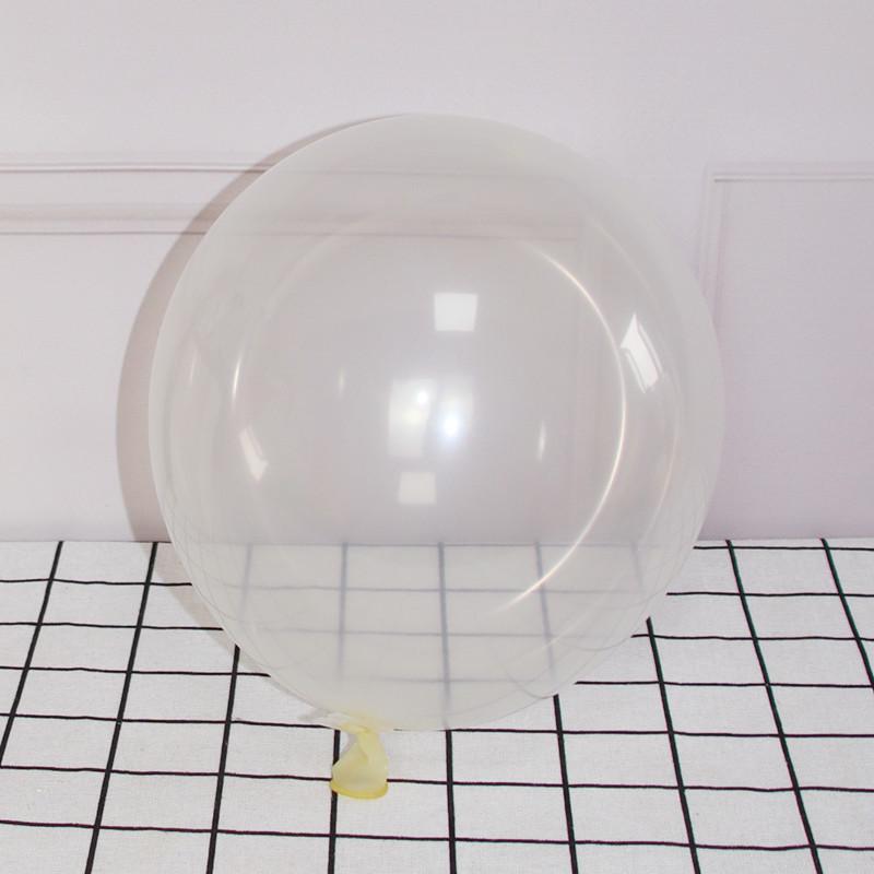 INS Transparent Colorful Latex Balloons for Birthdays, Proposals, and Shop Openings