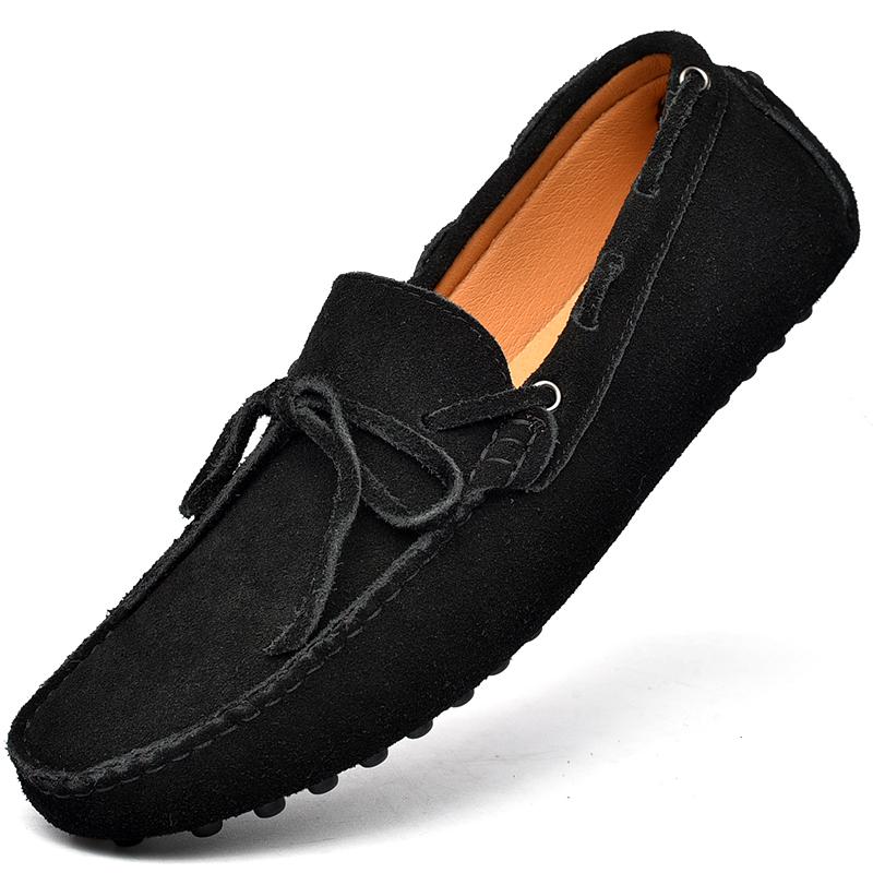 Fashion Comfortable Men Soft-Soled Loafers Moccasins Male Driving Flats Summer New Men Slip on Shoes Fashion Solid Casual Walking Shoes