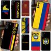 Kolumbien Flagge Hülle Für Samsung Galaxy S23 S22 Ultra Plus S8 S9 S10 Plus Note 10 20 S21 FE S20 FE Abdeckung