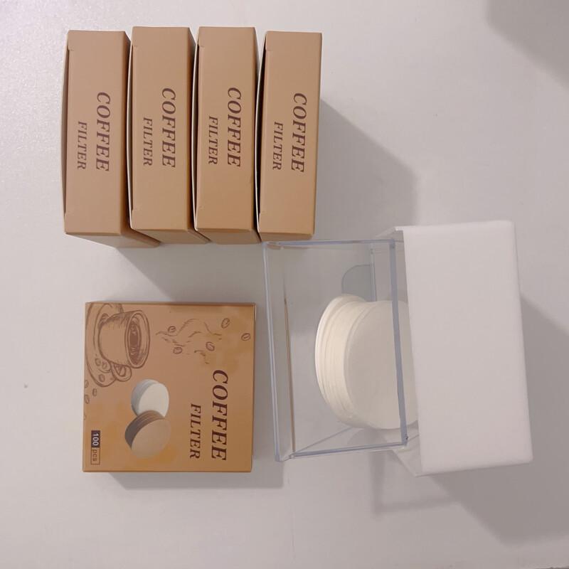 Zhaoran 51mm Round Coffee Filter Paper Set