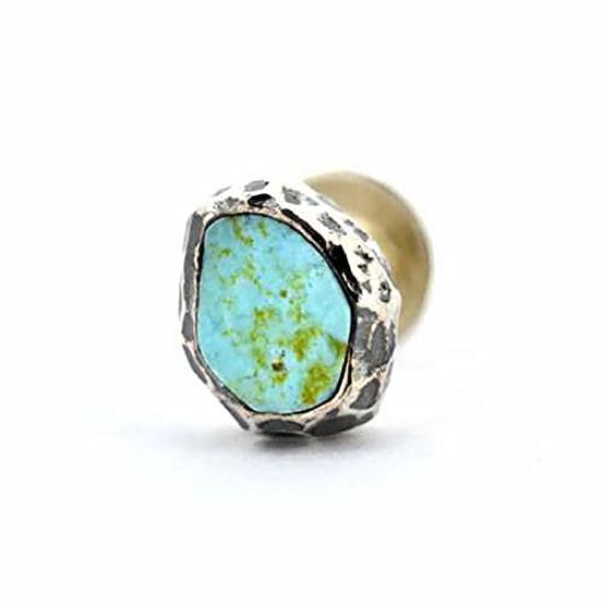 

Lion Heart Wrapped Sleeping Beauty Turquoise Earrings Silver 925 Single Ear Sold individually Comes with custom pouch Brand LION HEART Men s синій