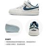 Nike Court Borough Collection Low 2 Se Comfortable Low top Skateboard Shoes White Blue Kids' DQ5980-100