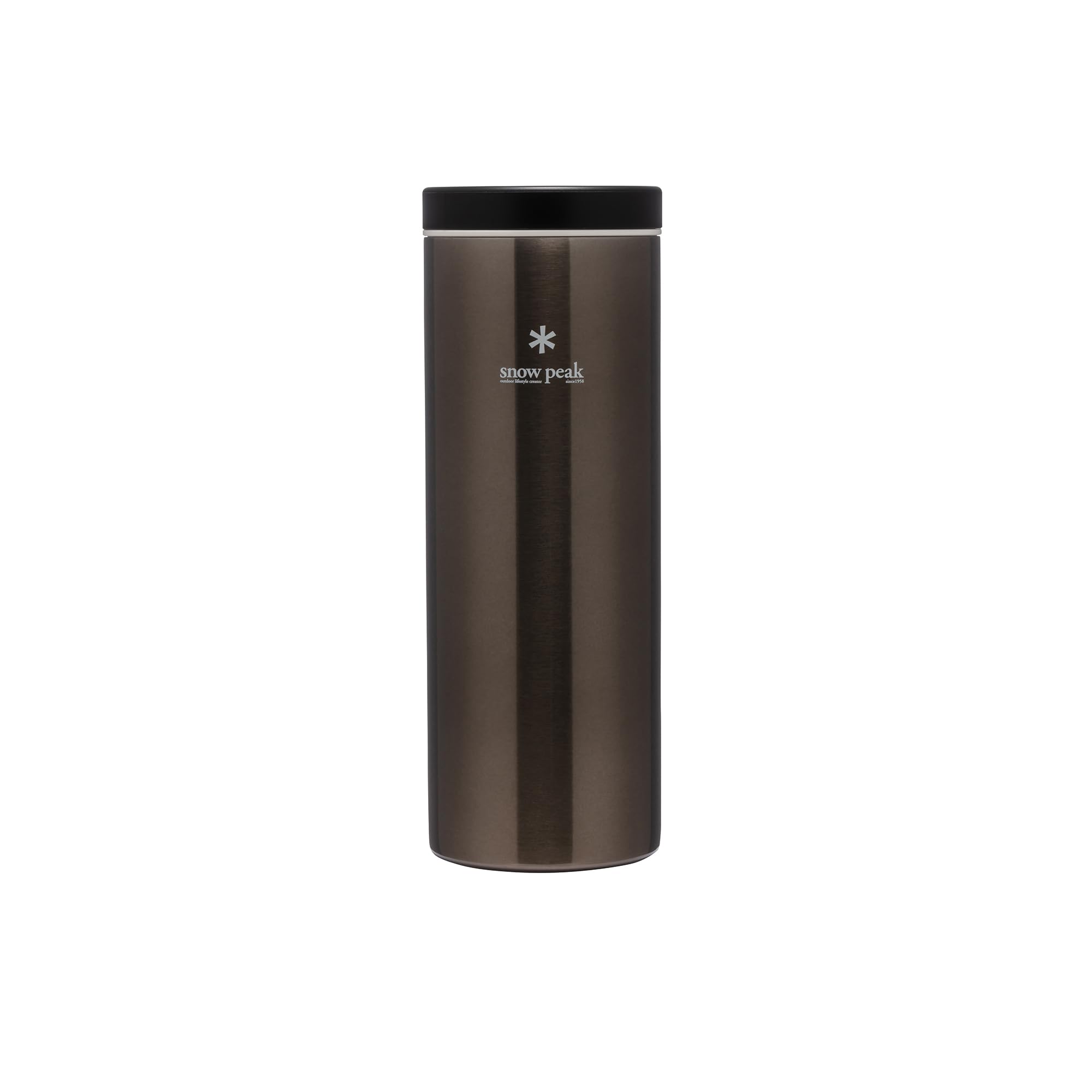 Snow Peak System Bottle 500 Dark Silver TW-071R-DS