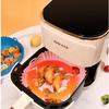 Non-stick Silicone Air Fryer Liners Soft Mould Liners Baking Basket Reusable Fried Chicken Accessories Silicone Mold