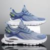 Men's shoes running shoes flying woven mesh breathable trendy shoes men's casual sports shoes dad shoes breathable and comfortable