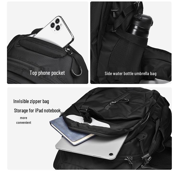 Unisex Large Capacity Lightweight Hiking & Climbing Backpack
