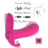 Trådløs fjernkontroll Dildo Vibrator for Kvinner Usynlig Bærbar G Spot Vibrerende Truser Klitorisstimulator Analsexleketøy Kvinnelig onanering