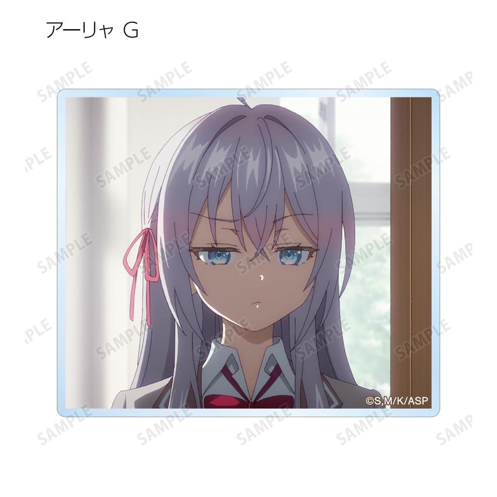 TV Anime "Alya-san, My Neighbor, Sometimes Whispers in Russian" Trading Alya-Only Scene Acrylic Cards Box of 10