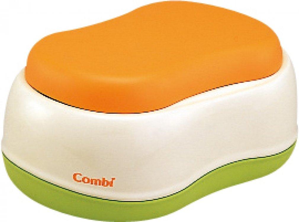 Combi Potty Training Baby Label Potty with Steps, Label Orange