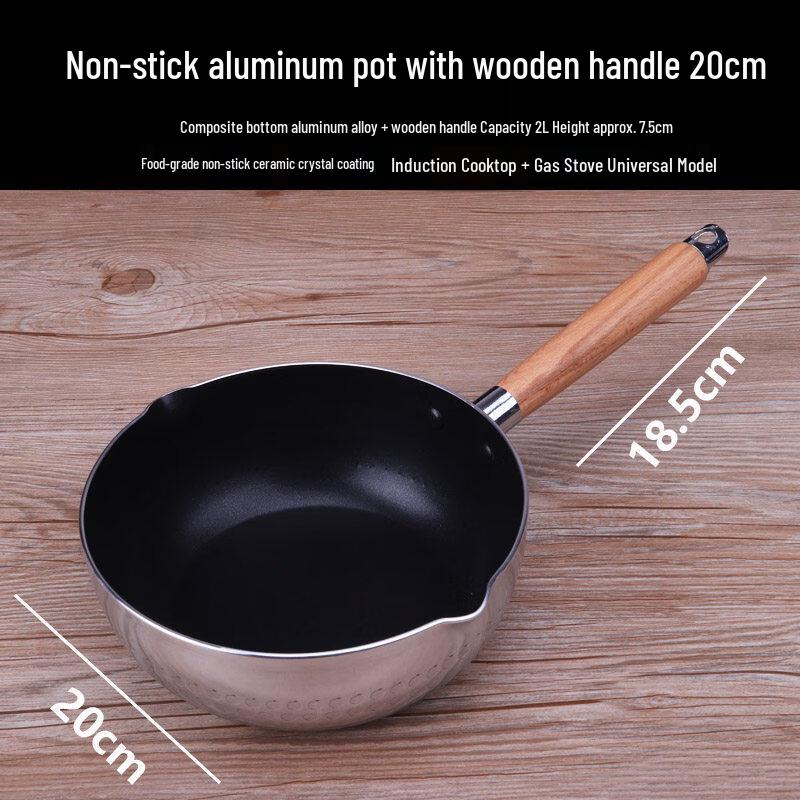 

LIEI Non-stick Aluminum Ramen Pot & Frying Pan