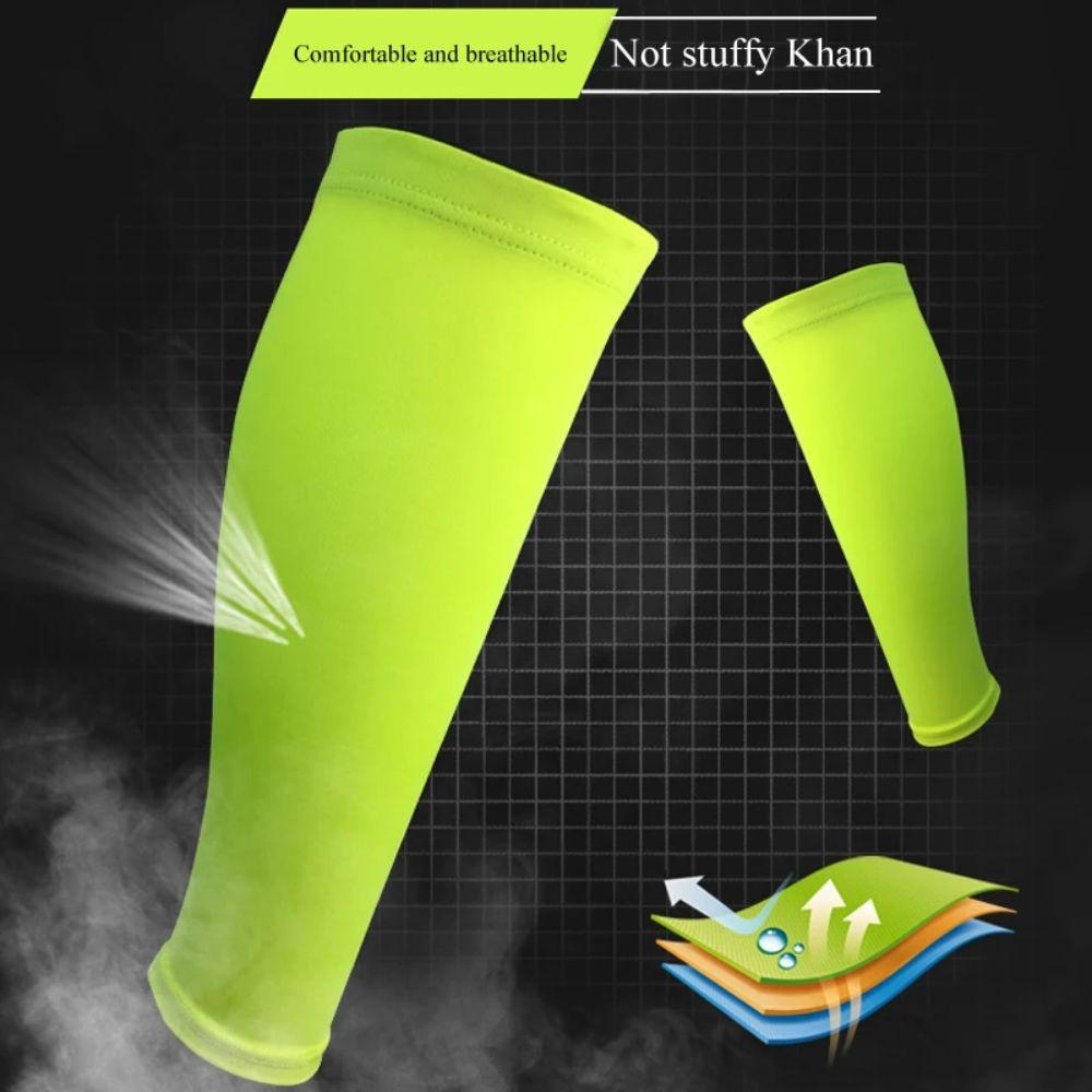 Shin Splint Support Leg Compression Sleeve Polyester Calf Brace  Cycling