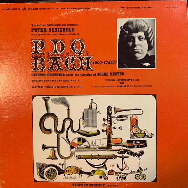 LP Record PETER SCHICKELE PRESENTING P.D.Q. B  Peter Schickele Presenting P.D.Q. B VSD79195 Vanguard US Classical Used