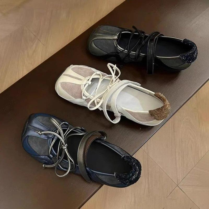 Flats Women Sneakers Casual Sport Shoes Square Toe Bow Loafers Sandals 2025  Summer Running Shoes Zapatillas De Deporte