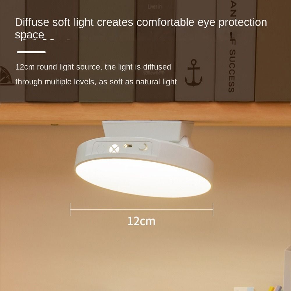 

Rotatable Magnetic Reading Lamp 3 Color Temperature LED Night Light Wardrobe