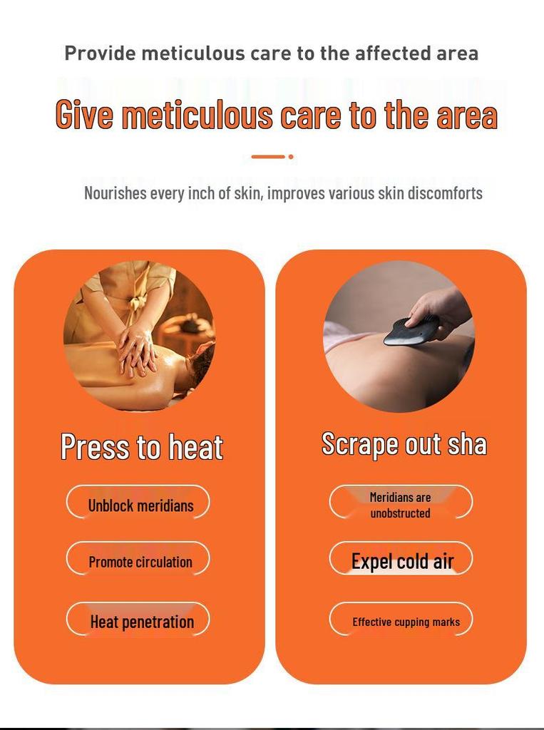 Essential Oil Shaping Set: Beautiful Shoulders & Back Body Care with Slimming Massage Cream