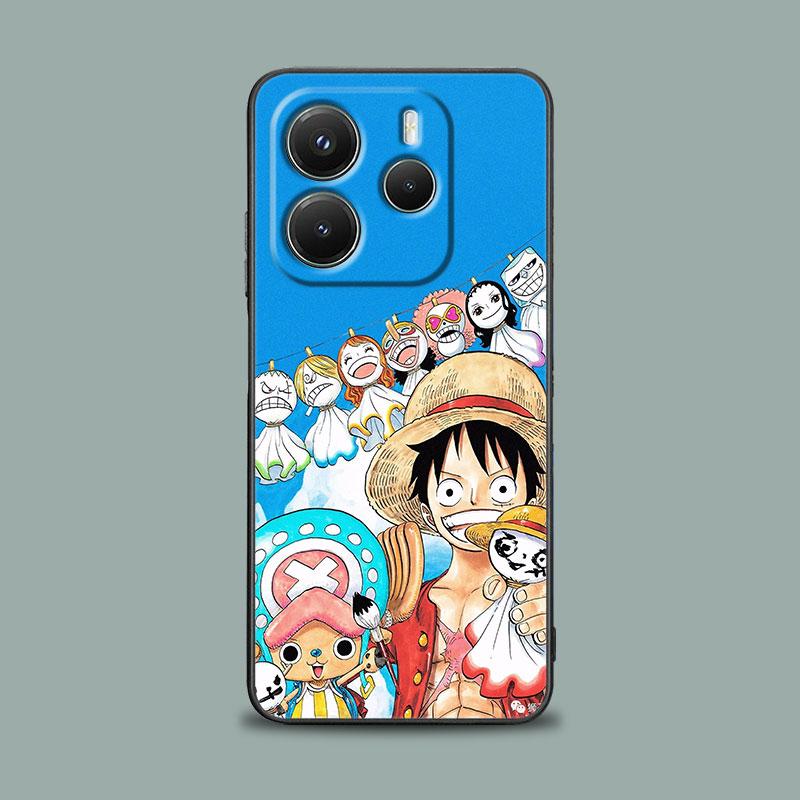 

Soft Case For Xiaomi Redmi Note 15 14 13 12 11 10 Pro Plus For Redmi 15C 15 14C 13C 12C Phone Cases Cover Hot One Anime P-Piece Redmi Note 14 4G
