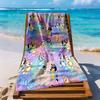 Bruy5 Beach Towel Quick-Dry Soft Microfiber Comfortable Lightweight