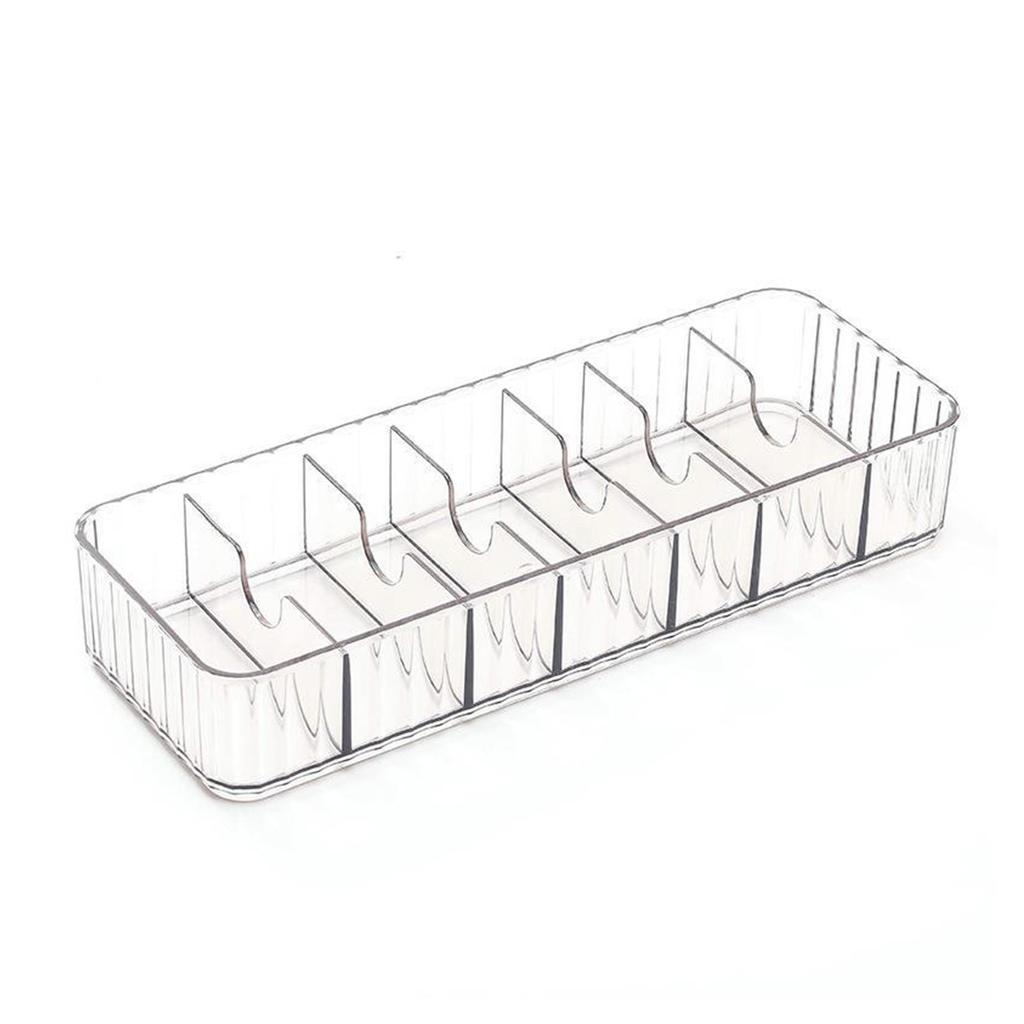 Cable   Box Multiple Compartments Remote Control   Cord Storage Box for Home Desktop