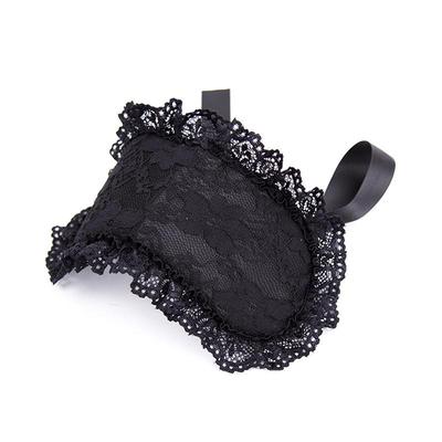 Lace Eye Veil: Half-Face Mask for Flirtatious Appeal and Light Blocking.