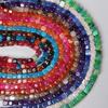 Natural Stone Square Cube Agates Beads Charm Loose Spacer Beads 6-8mm Jewelry Making Accessories Beadwork DIY Necklace Bracelets