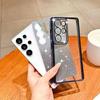 Diamond Case For Samsung Galaxy S25 Ultra S22 S23 Plus S24 S21 S20 FE A56 Glitter Shockproof Plating Clear Soft TPU Cover