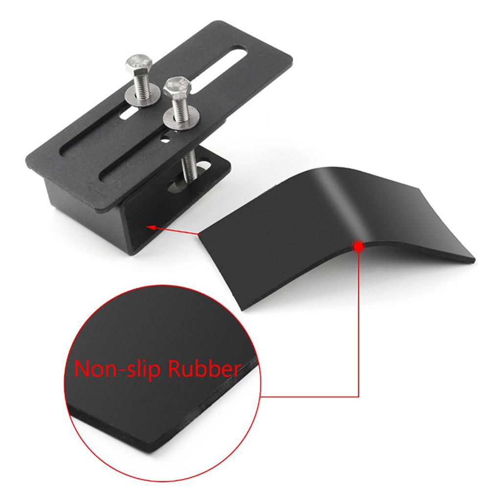 Easy Installation LED Work Light Bar Mounting Bracket for Car Roof Racks Adjustable for Different Offroad Lighting Needs